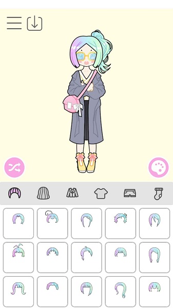 粉彩萌拼女孩下载
