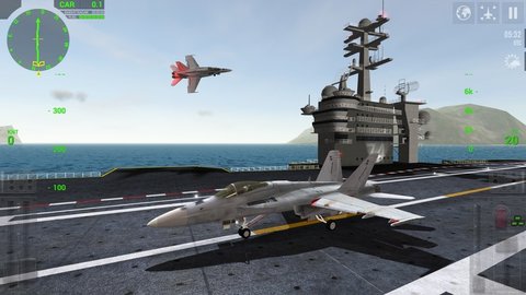 f18舰载机模拟起降有导弹下载
