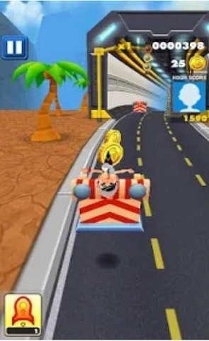 3D火车冲浪升级版