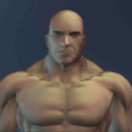 追逐肌肉的光头下载