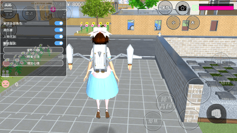 樱花校园模拟器内置修改器全破解版下载