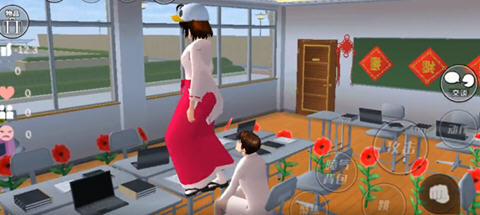 樱花校园模拟器福字贴版下载