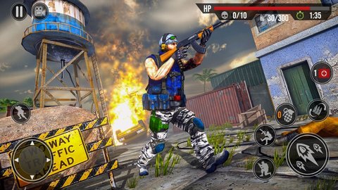 真突击队反恐怖射击