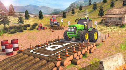 越野3D拖拉机停车下载