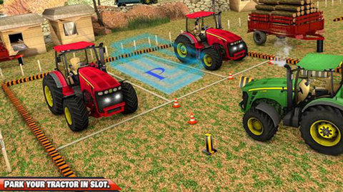 越野3D拖拉机停车下载