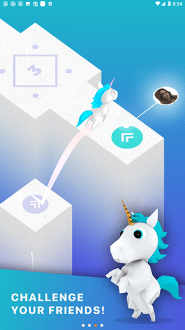 音乐彩虹马跑酷