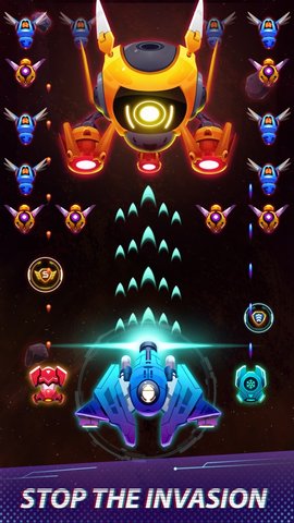 银河攻击太空入侵者