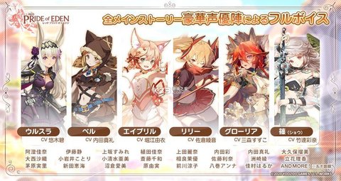 伊甸园的骄傲日服下载