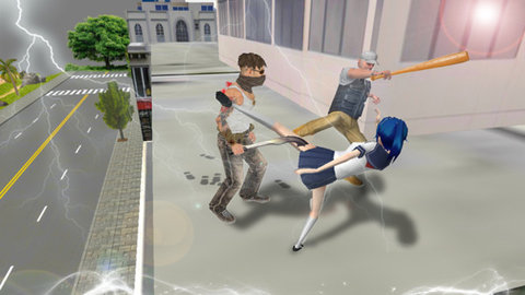 樱花女孩打流氓下载