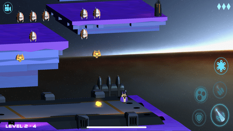 银河战舰外星人防御射击