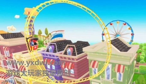 主题公园过山车无限金币钻石版