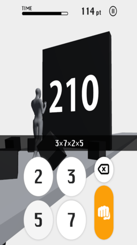 因数分解跑酷3D