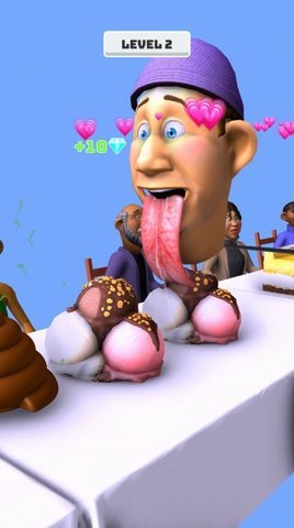 用舌头舔食物的下载