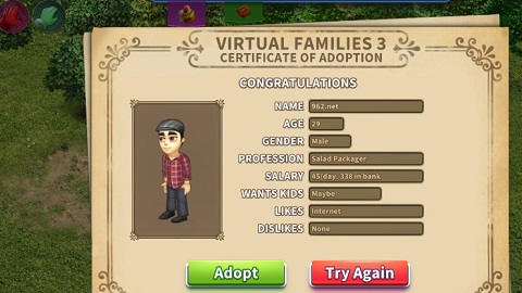 虚拟家庭3无限金币版