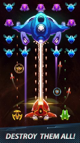 银河攻击太空入侵者