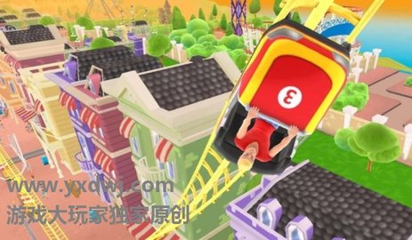 主题公园过山车无限金币钻石版