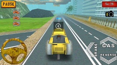 压路机马路施工下载